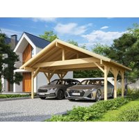 26% Rabatt ! Fjordholz Doppel Carport Modell Max