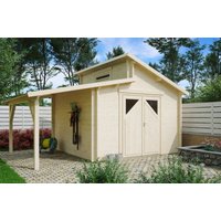 26% Rabatt ! Fjordholz Gartenhütte Modell Varianta 44 D +SD 5x3m