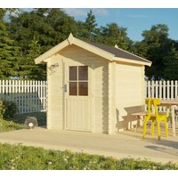 26% Rabatt ! Fjordholz Gartenhütte Modell Anna 28 2x2m