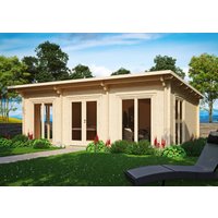26% Rabatt ! Fjordholz Gartenhütte Modell Jacob 70 I 7x5m