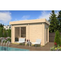 26% Rabatt ! Fjordholz Saunahaus Modell Cube Klassik 70 C