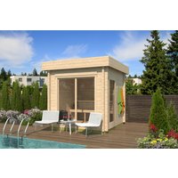 26% Rabatt ! Fjordholz Saunahaus Modell Cube Klassik 70 A