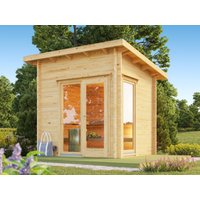 26% Rabatt ! Fjordholz Saunahaus Modell Quattro 44