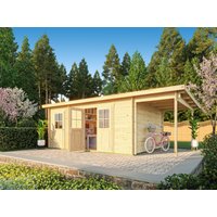 26% Rabatt ! Fjordholz Pultdach Gartenhütte Modell Ezra 5I 5x3m