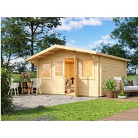 26% Rabatt ! Fjordholz Gartenhütte Modell Berlin 70 B Classic 6x4m