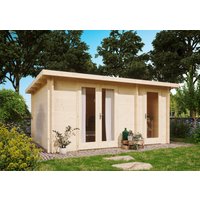 26% Rabatt ! Fjordholz Gartenhütte Modell Carin 44 C 5x3m