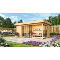26% Rabatt ! Fjordholz Gartenhütte Alu Concept 44 C