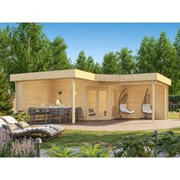 26% Rabatt ! Fjordholz Gartenhütte Modell Gabriel 44 6x4m