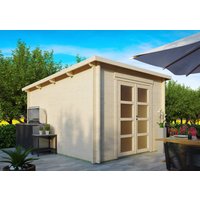 26% Rabatt ! Fjordholz Gartenhütte Modell Max 44 H 4x3m