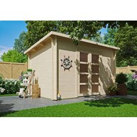 26% Rabatt ! Fjordholz Gartenhütte Modell Max 44 E 4x2m
