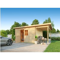 26% Rabatt ! Fjordholz Pultdach Gartenhütte Modell Ezra 5G 5x4m