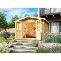 26% Rabatt ! Fjordholz Satteldach Gartenhütte Modell Eliza 3D 3x3m