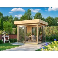 26% Rabatt ! Fjordholz Glaspavillon Alu 44 A