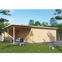 26% Rabatt ! Fjordholz Holzgarage Modell Brühl 70