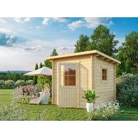 26% Rabatt ! Fjordholz Pultdach Gartenhütte Modell Ezra 1C 2x2m