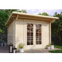 26% Rabatt ! Fjordholz Gartenhütte Modell Jacob 44 A 4x3m