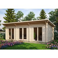 26% Rabatt ! Fjordholz Gartenhütte Modell Jacob 70 H 6x4m