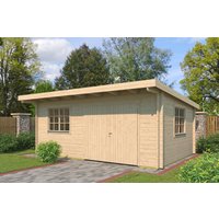 26% Rabatt ! Fjordholz Holzgarage Modell Neustadt 44 A