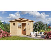 26% Rabatt ! Fjordholz Gartenhütte Modell Nelly 44 C 3x3m