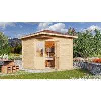 26% Rabatt ! Fjordholz Gartenhütte Modell Nelly 44 B 4x3m