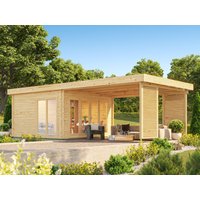 26% Rabatt ! Fjordholz Gartenlounge Modell Carlise 44 6x4m