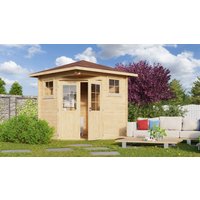 26% Rabatt ! Fjordholz Gartenhütte Modell Nina 44 C 6x4m