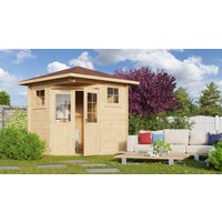 26% Rabatt ! Fjordholz Gartenhütte Modell Nina 28 C 3x3m