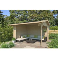26% Rabatt ! Fjordholz Gartenhütte Modell Kilian 28 A 4x3m