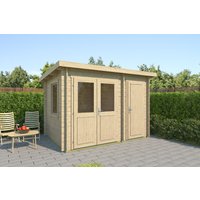26% Rabatt ! Fjordholz Gartenhütte Modell Carmen 28 4x2m