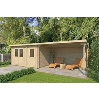 26% Rabatt ! Fjordholz Gartenhütte Modell Gent 28 D 5x4m