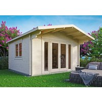 26% Rabatt ! Fjordholz Gartenhütte Modell Kim 70 F 4x4m