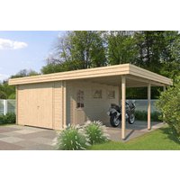 26% Rabatt ! Fjordholz Holzgarage Modell Holstein 70