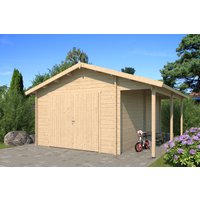 26% Rabatt ! Fjordholz Holzgarage Modell Weinheim 44
