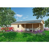 26% Rabatt ! Fjordholz Holzgarage Modell Westerland 70