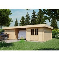 26% Rabatt ! Fjordholz Holzgarage Modell Schönberg 44