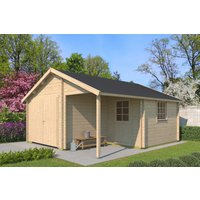 26% Rabatt ! Fjordholz Holzgarage Modell Quickborn 44