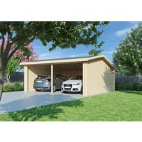 26% Rabatt ! Fjordholz Holzgarage Modell Walsrode 70