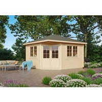 26% Rabatt ! Fjordholz Gartenhütte Modell Cati 70 Klassik 6x4m