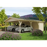26% Rabatt ! Fjordholz Carport mit Abstellraum Odenwald 44