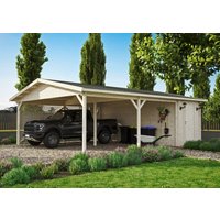 26% Rabatt ! Fjordholz Carport mit Abstellraum Glücksburg 44