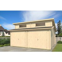 26% Rabatt ! Fjordholz Holzgarage Modell Ibiza 70 B