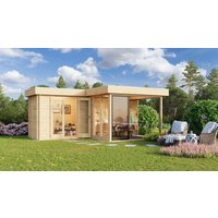 26% Rabatt ! Fjordholz Gartenhütte Alu Concept 70 M 6x4m