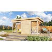 26% Rabatt ! Fjordholz Gartenhütte Alu Concept 70 G 6x4m