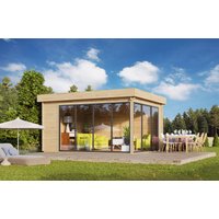26% Rabatt ! Fjordholz Gartenhütte Alu Concept 70 A 7x4m