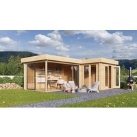 26% Rabatt ! Fjordholz Gartenhütte Alu Concept Quinta 44 6x4m