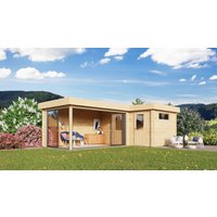 26% Rabatt ! Fjordholz Gartenhütte Alu Concept 44 N 6x4m