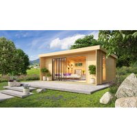 26% Rabatt ! Fjordholz Gartenhütte Alu Concept 44 I 6x4m
