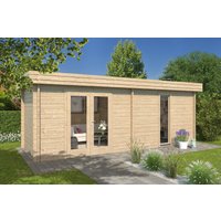 26% Rabatt ! Fjordholz Gartenhütte Modell Domeo 44