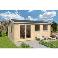 26% Rabatt ! Fjordholz Gartenhütte Modell Davos 44 A