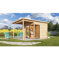 26% Rabatt ! Fjordholz Gartenhütte Alu Concept 44 F
